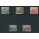 ALEMANIA 1932 Yv 462/6 SERIE COMPLETA DE ESTAMPILLAS FINAMENTE USADAS 110 EUROS !!!